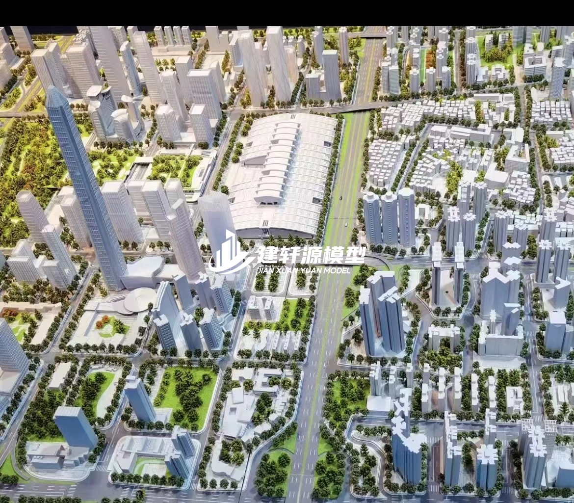平顶山城市规划模型